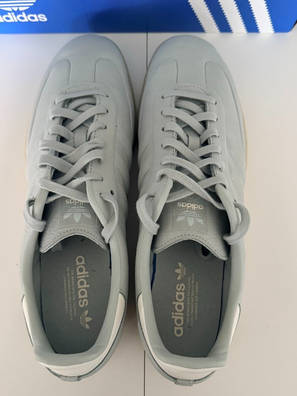 Adidas Samba OG Soft Sage Green Leather Mens US 13/UK 12.5 Shoes Timeless IE4957